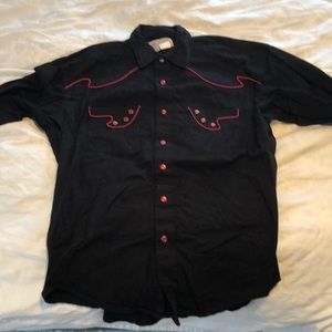 Medium Black Rockmount Ranchwear Western